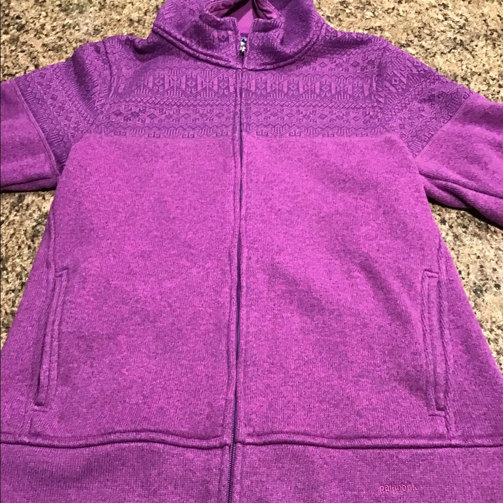 Patagonia women’s Sweater Jacket Large